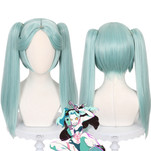 嗨coser赛博朋克2077边缘行者跑手丽贝卡cos假发仿真头皮无需造型