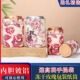 墨红玫瑰纸罐防潮密封罐送礼手提袋套装 加厚50克100克储物罐礼盒