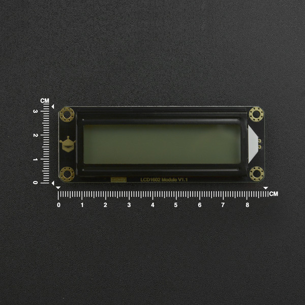 DFRobot Gravity: I2C LCD1602液晶显示屏(灰底)