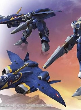 万代拼装模型HG 1/100 YF-21 战机 超时空要塞 太空堡垒 可变形