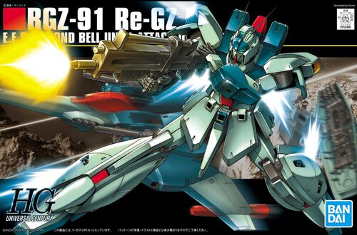 万代拼装模型 HG HGUC 085 1/144 RGZ-91 GZ 灵格斯 高达