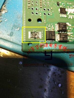 NGD8201AG点火管旁边绿色大电阻