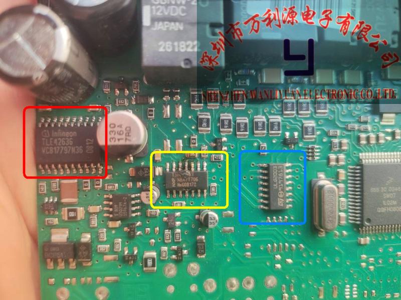 TLE4263G大众途锐座椅电脑板芯片