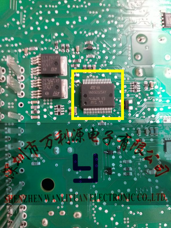 VND5E025AY大众波罗车灯芯片