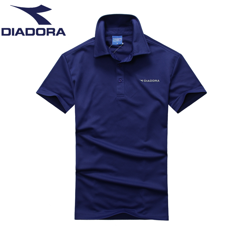 Polo sport homme DIADORA en polyester - Ref 551627 Image 1