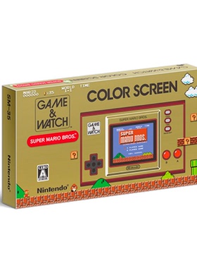 全新 任天堂超级马里奥 Game Watch35周年纪念版现货