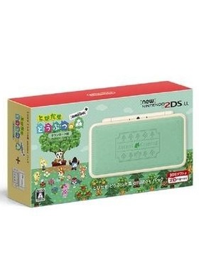 任天堂 原装 NEW3DSLL 新大三2DSLL 蓝绿限定 new3ds 动物限定