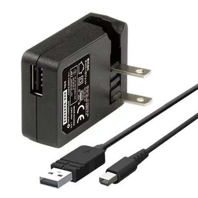NEW 3DS LL Cyber 电源充电器110V-220V 3DSLL 2DS通用