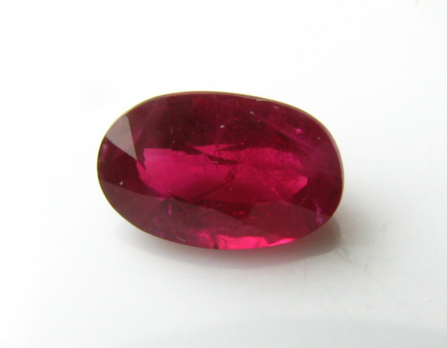 天然红宝石天然宝石无烧