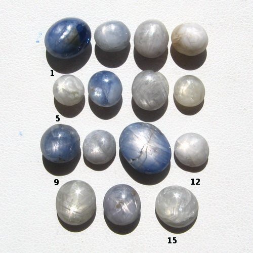 星光宝石星光蓝宝石天然