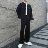 2025秋冬男高品质立领长袖夹克套装老钱风休闲西裤1311TZ0012P195，男装西裤，星座1311（原A202）