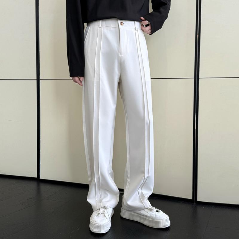 2025春夏新款男士宽松垂坠感阔腿拖地裤直筒休闲长裤A202K3021P70,男装休闲裤,星座1311（原A202）