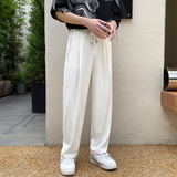 夏季新款冰丝宽松休闲裤简约ins潮男士长裤A202K1069P60控88，男装休闲裤，星座1311（原A202）