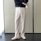 2025男士宽松小直筒休闲裤轻熟风抖音长裤A202K1006P65，男装休闲裤，星座1311（原A202）