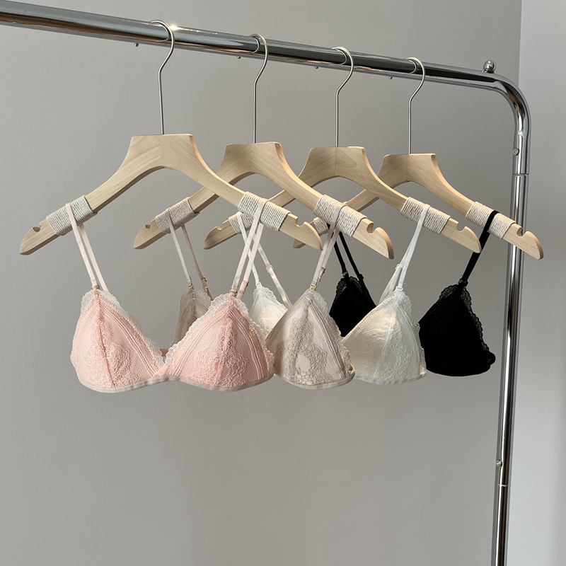 法式内衣女薄款无钢圈文胸