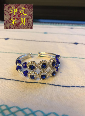 印度水钻开口舞台表演出手镯