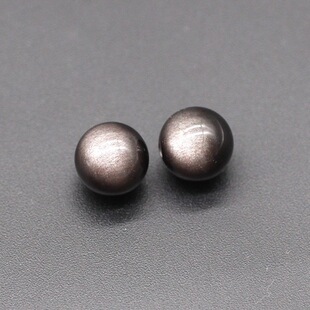 天然银曜石散珠子水晶手工配件串珠材料8mm10mm12mm