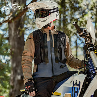 24款意大利a星Techdura防水摩托车骑行夹克越野林道拉力赛防摔服
