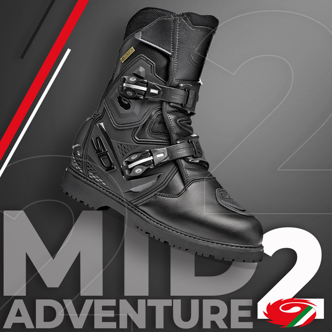 SIDI意大利MID ADV goretex防水 透气中款机车靴 拉力摩托旅行