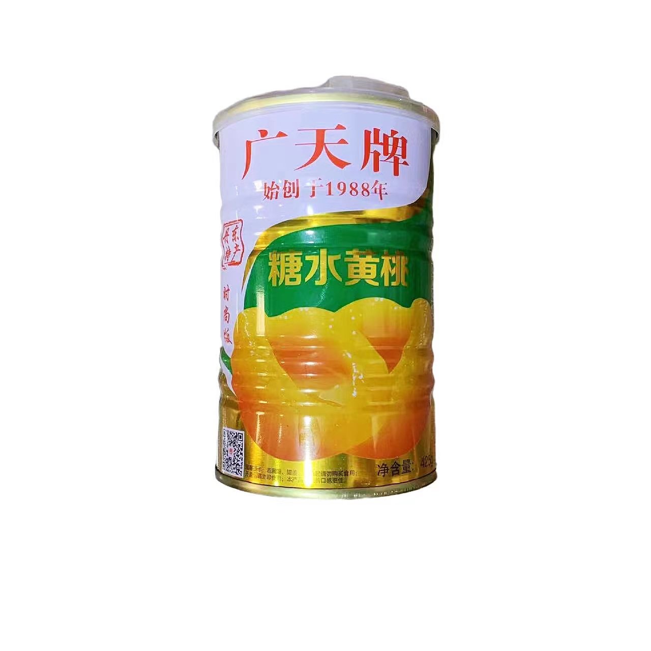 丹东特产广425g天牌冰糖草莓糖水黄桃葡萄罐头果肉饮料零食包邮