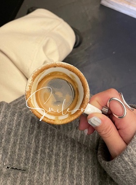 镂空设计师款指环925纯银韩国