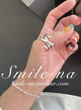 东大门进口多层交叉不规则开口