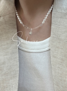 小众立体925纯银爱心韩国