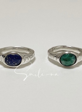 韩国纯手工925纯银设计款指环