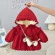 女宝宝棉服新款 喜庆拜年衣服 洋气时髦婴儿加厚外套小女童棉袄冬装