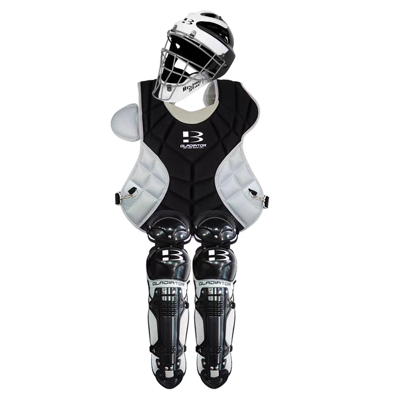 台湾rett布瑞特 女垒 少年棒球垒球捕手护具头盔 面罩 护胸 膝