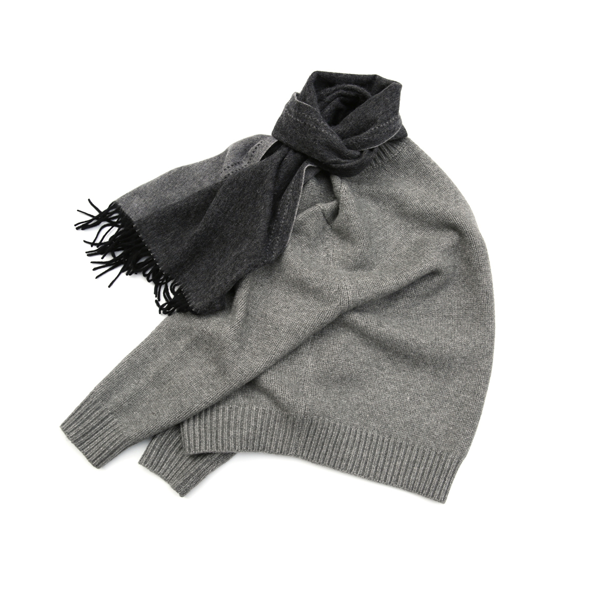 SOUTHPAW+1男装店秋季新品青年日常基础搭配保暖通勤休闲羊毛围巾