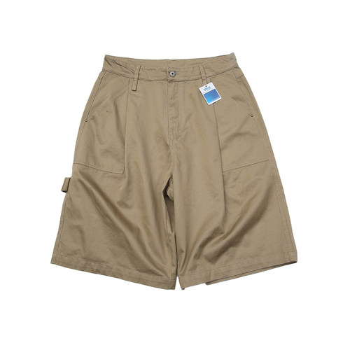SOUTHPAW+1男装店夏季新品青年日常休闲工装五分直筒短裤