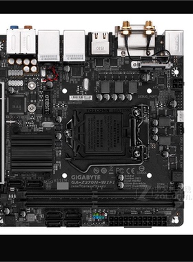 Gigabyte/技嘉Z270N-WIFI 迷你主板 I7 7700+金士顿16G+256M.2