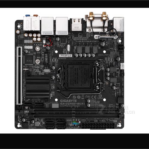 Gigabyte/技嘉Z270N-WIFI 迷你主板 I7 7700+金士顿16G+256M.2
