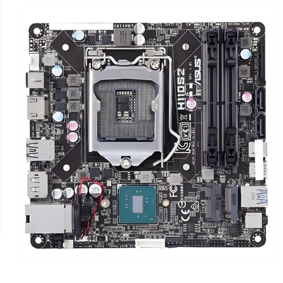 华硕H110S1 1151针迷你主板 DDR4内存 12V外接电源供电 NAS黑群晖