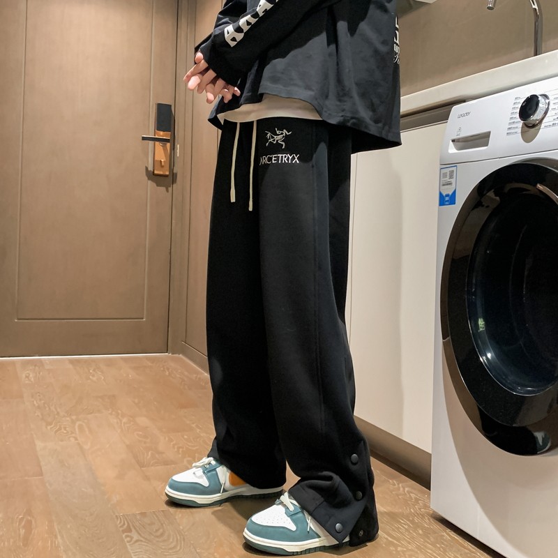 ins潮宽松百搭卫裤休闲运动长裤BAA8022P60限79,男装休闲裤,星座1104-1