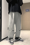 95%棉5%氨纶港风宽松潮流男士休闲运动裤BAA20222P55控68，男装休闲裤，星座1104-1