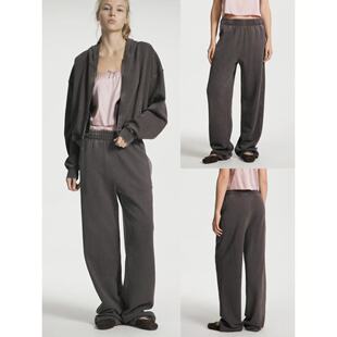 休闲重工水洗松紧腰百搭直筒卫裤 纯棉美式 俄潮牌LIME 03.21新品