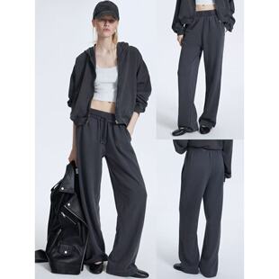 慵懒风休闲百搭直筒卫裤 重工水洗纯棉美式 俄潮牌LIME 03.14新品