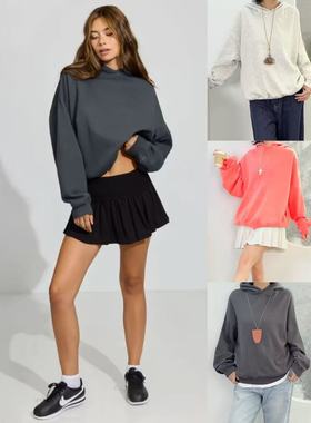 12.24新品 加拿大gar*ge日常松弛感休闲连帽宽松加绒连帽运动卫衣