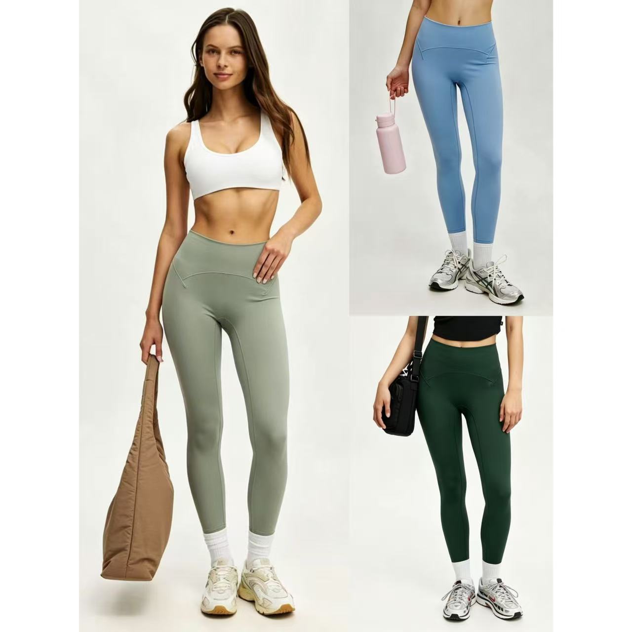 09.19新品 澳洲BODY 及简纯色休闲瑜伽运动高腰弹力修身小脚裤
