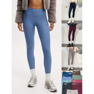 小脚弹力裤 欧美休闲风健身运动加绒高腰修身 澳洲BODY OOhome新品