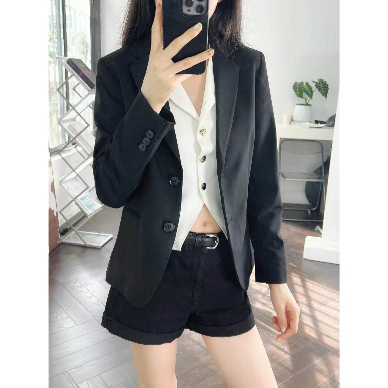 OOhome新品 经典款质感正装收腰修身设计百搭显瘦西装外套,女装/女士精品,西装,淘宝优惠券,粉丝福利购,淘宝优惠卷