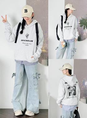 11.08新品 澳洲cot*on美式oversize男女同款宽松休闲运动百搭卫衣