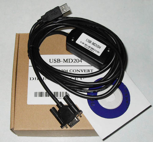 包邮适用MD204L-V4/V5/V6、WE320/OP320/TD220文本编程USB-MD204