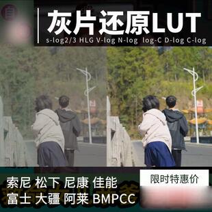 灰片还原lut索尼佳能大疆松下富士尼康阿莱HLGC Logslog123 logD