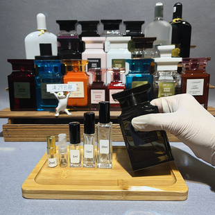 乌木沉香电光烟熏樱桃苦桃阳光琥珀白麝香烟氲圣木香水试香小样