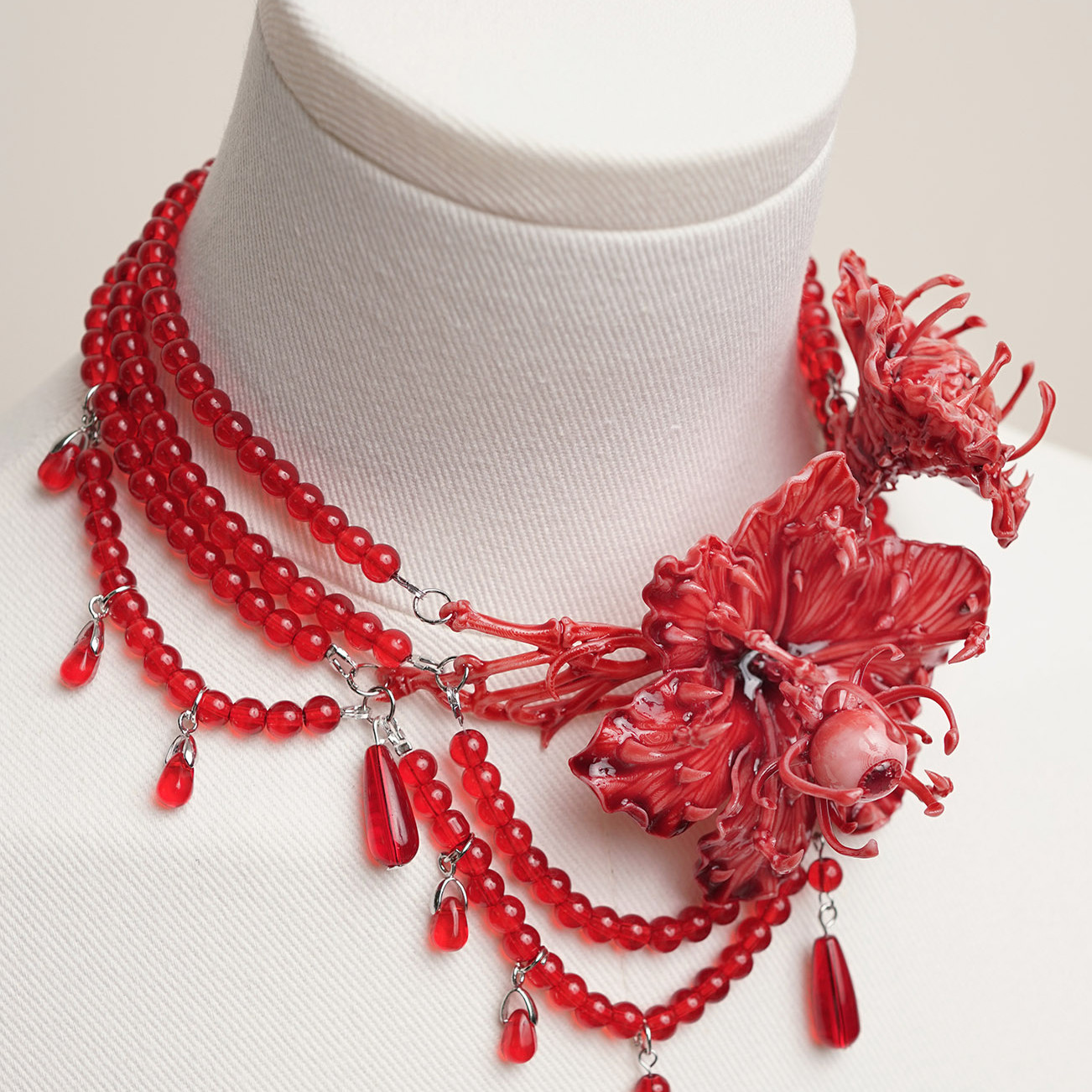 【现货】食人花系列饰品/项链/choker/戒指