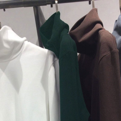 加厚双面发热澳绒打底衫比德绒好