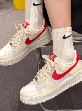 耐克女鞋新款Air Force 1空军一号板鞋AF1低帮运动休闲鞋 DC9486